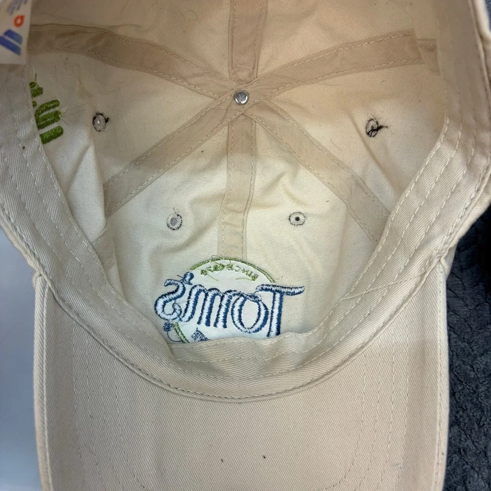Toms of Maine Organic Cotton Baseball Hat Cream Beige One North America Cactus